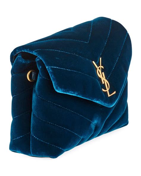 ysl plush bag|ysl velvet bag.